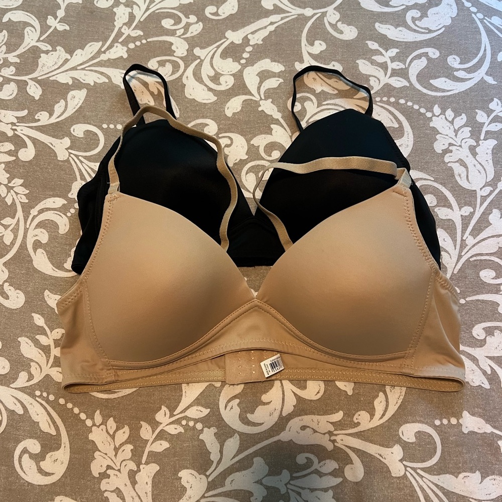 Bench Black and Tan Bras Set